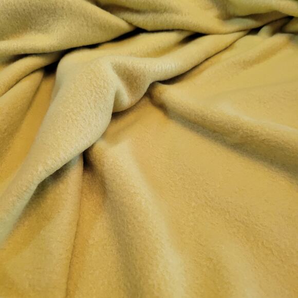 Mustard Yellow Fleece Fabric 61 x 44" Soft Warm Material for Craft Sewing - Picture 4 of 11